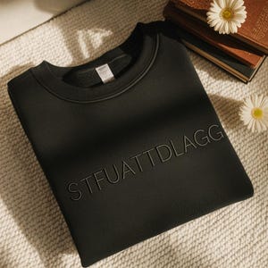 STFUATTDLAGG Embroidered Crewneck, Spicy Romance, Booktok Gift