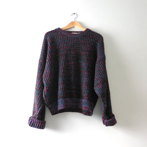 sweater with skirt 80s