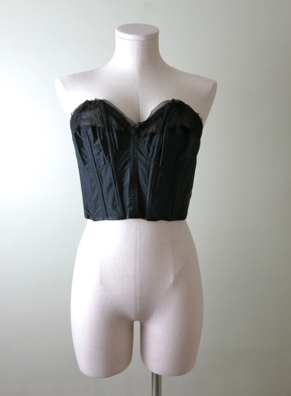 Vintage 1950s Deala Longline Strapless Bra Size 42