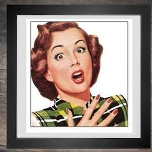 Retro Mom - Eeeeek! - PDF Kreuzstichmuster - INSTANT DOWNLOAD