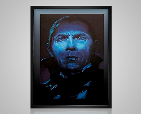 Blue Bella - Lugosi dracula classic universal monsters movie movies modern needlecraft  pdf cross stitch pattern -  -INSTANT DOWNLOAD