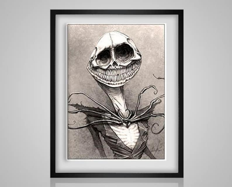 Jack Skellington Scary Stories To Tell In The Dark Creepy Etsy