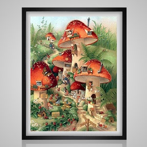 The Fairyland by Shirley Barber  pdf crossstitch tutorial vintage art  modern crossstitch  x stitch  INSTANT DOWNLOAD