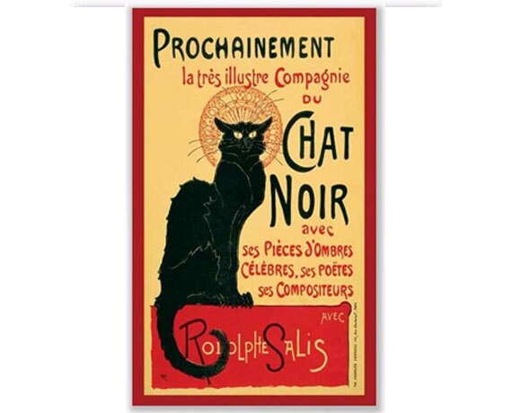N・Tarkhoff、Le Chat noir、希少画集より、新品額装付 il_fullxfull.788530708_6dai.jpg