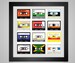 Retro Cassette Tapes - PDF cross stich pattern - INSTANT DOWNLOAD 