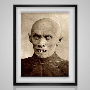 Nosferatu pdf tutorial de punto de cruz tono sepia película de terror silenciosa Conde Orlock Max Schreck punto de cruz moderno x puntada DESCARGA INSTANTE