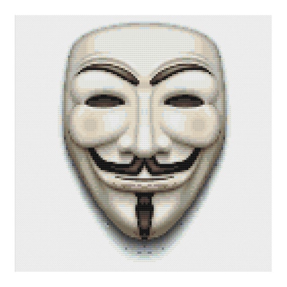 Guy Fawkes Mask - Vendetta Resistance Bonfire Night Guy Fawkes Day