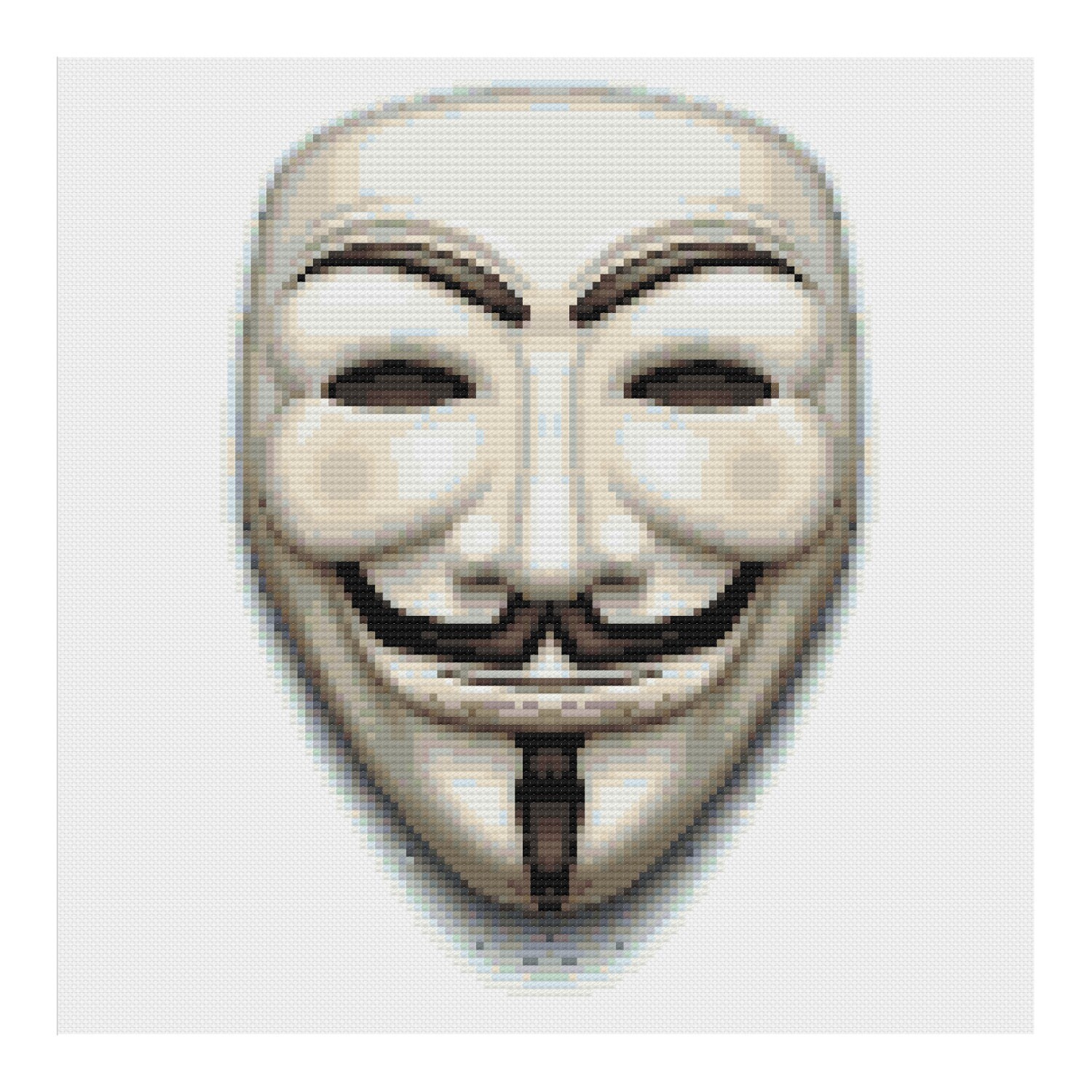 Guy Fawkes Mask - Vendetta Resistance Bonfire Night Guy Fawkes Day