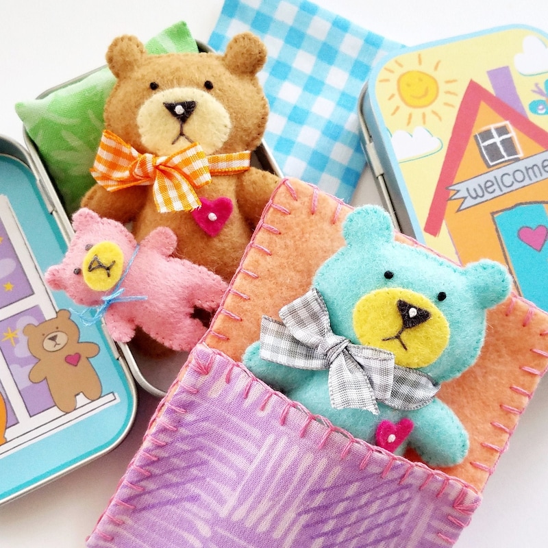 Felt Patterns for Bears Etsy