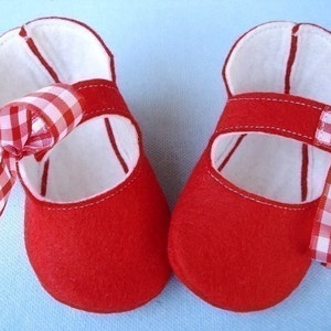 SALE PDF ePATTERN Precious Kitty Baby Booties Shoes Sewing Pattern image 5