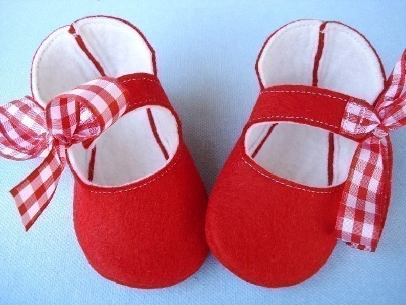 SALE PDF ePATTERN Precious Kitty Baby Booties Shoes Sewing Pattern image 5