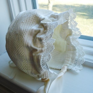 Adjustable Knot Baby Bonnet Sewing Pattern PDF ePattern image 5