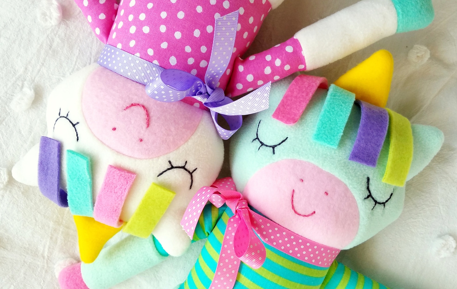 Unicorn Softie Sewing Pattern Sleepy Soft Fleece Toy Animal - Etsy