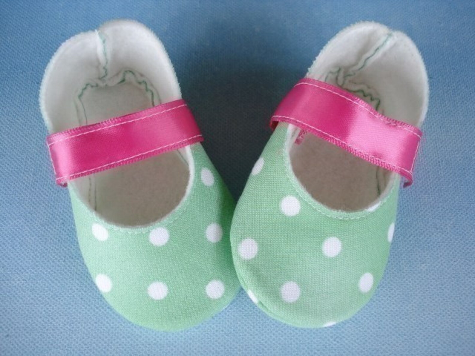 Mary Jane Baby Shoes Sewing Pattern With Ribbon Strap and Hook Etsy