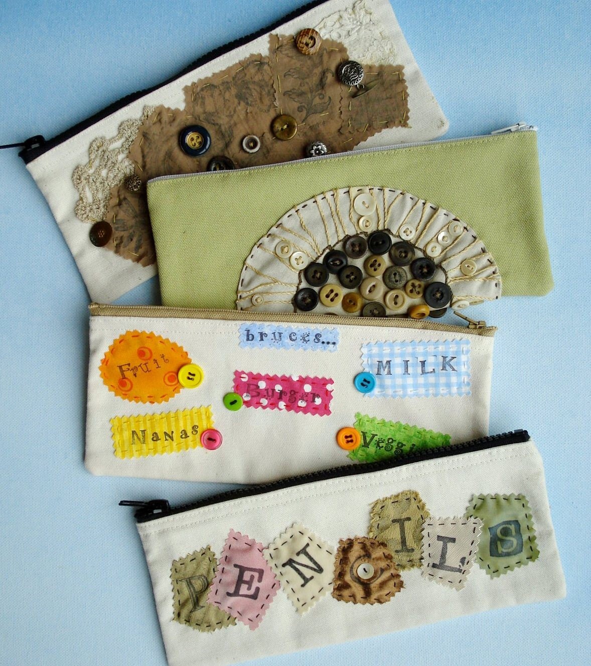 Sewing Pattern for Zippered Pouch Fabric Pencil Case PDF E Etsy