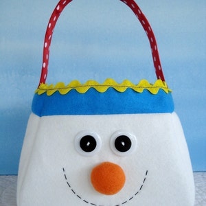 Reindeer, Snowman and Elf Christmas Holiday Bags Sewing Pattern PDF ePATTERN image 3