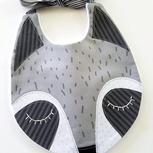 Fox Raccoon Baby Bibs PDF E Sewing Pattern image 5