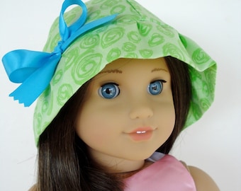 Patron de couture pour poupée American Girl - chapeaux de poupée de 18 pouces - 7 styles - modèle électronique PDF