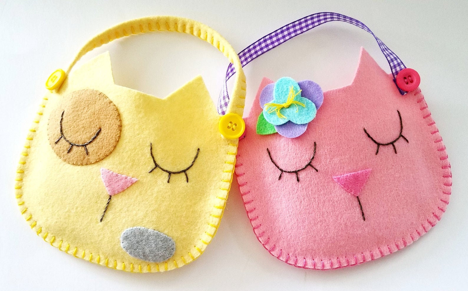 Felt Animal Pouch Toy Bag PDF Sewing e Pattern Tutorial COMBO Etsy