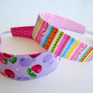 Headband Sewing Pattern with Flower - PDF e-Pattern