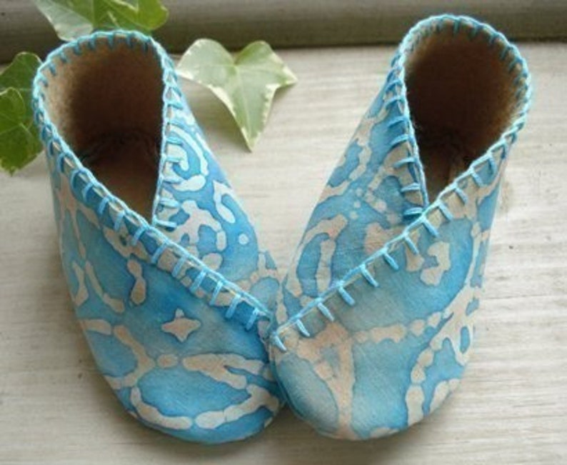 Baby Kimono Shoes Sewing Pattern PDF Epattern Etsy UK
