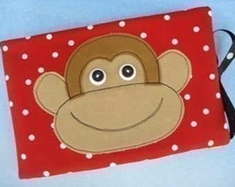 Crayon Holder Sewing Pattern - PDF ePattern for Monkey Crayon Holder