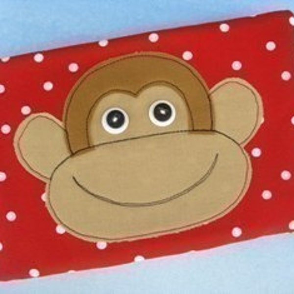 Crayon Holder Sewing Pattern - PDF ePattern for Monkey Crayon Holder