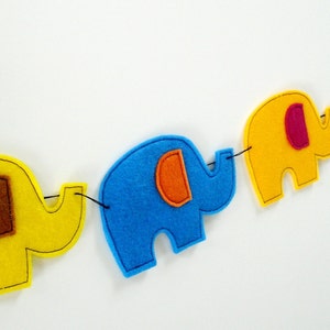 Felt Elephant & Pennant Banners Sewing Pattern - PDF Epattern - Etsy