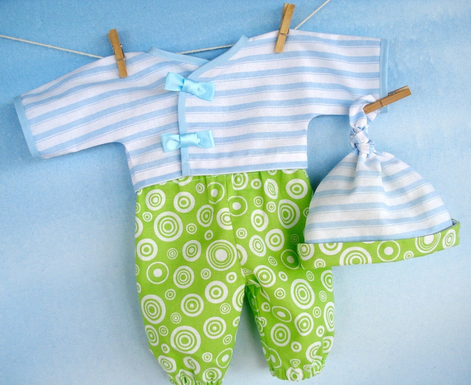 Baby Doll Clothing Sewing Pattern Wrap Dress Shirt Pants Etsy