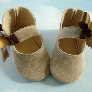 SALE PDF ePATTERN Precious Kitty Baby Booties Shoes Sewing Pattern image 3