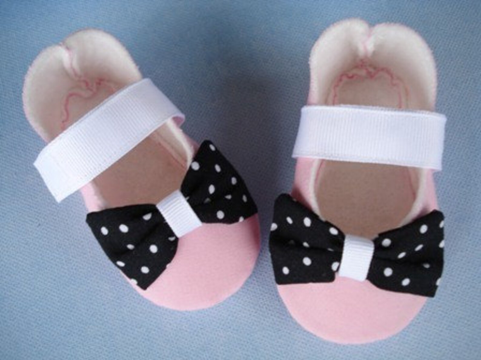Mary Jane Baby Shoes Sewing Pattern With Ribbon Strap and Hook Etsy