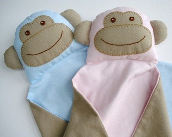 SALE - PDF ePATTERN for Monkey Blankie