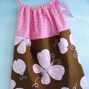 Molde de Costura de Vestido - PDF e-Molde para Vestido Simples Fronha - 7 tamanhos - 6 meses a 6 anos