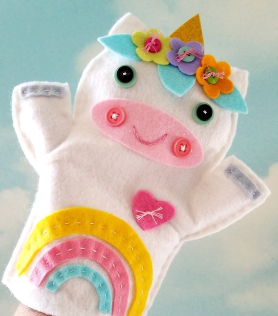 Unicorn Sewing Keyring Kit for Kids - Learn Art & Italy