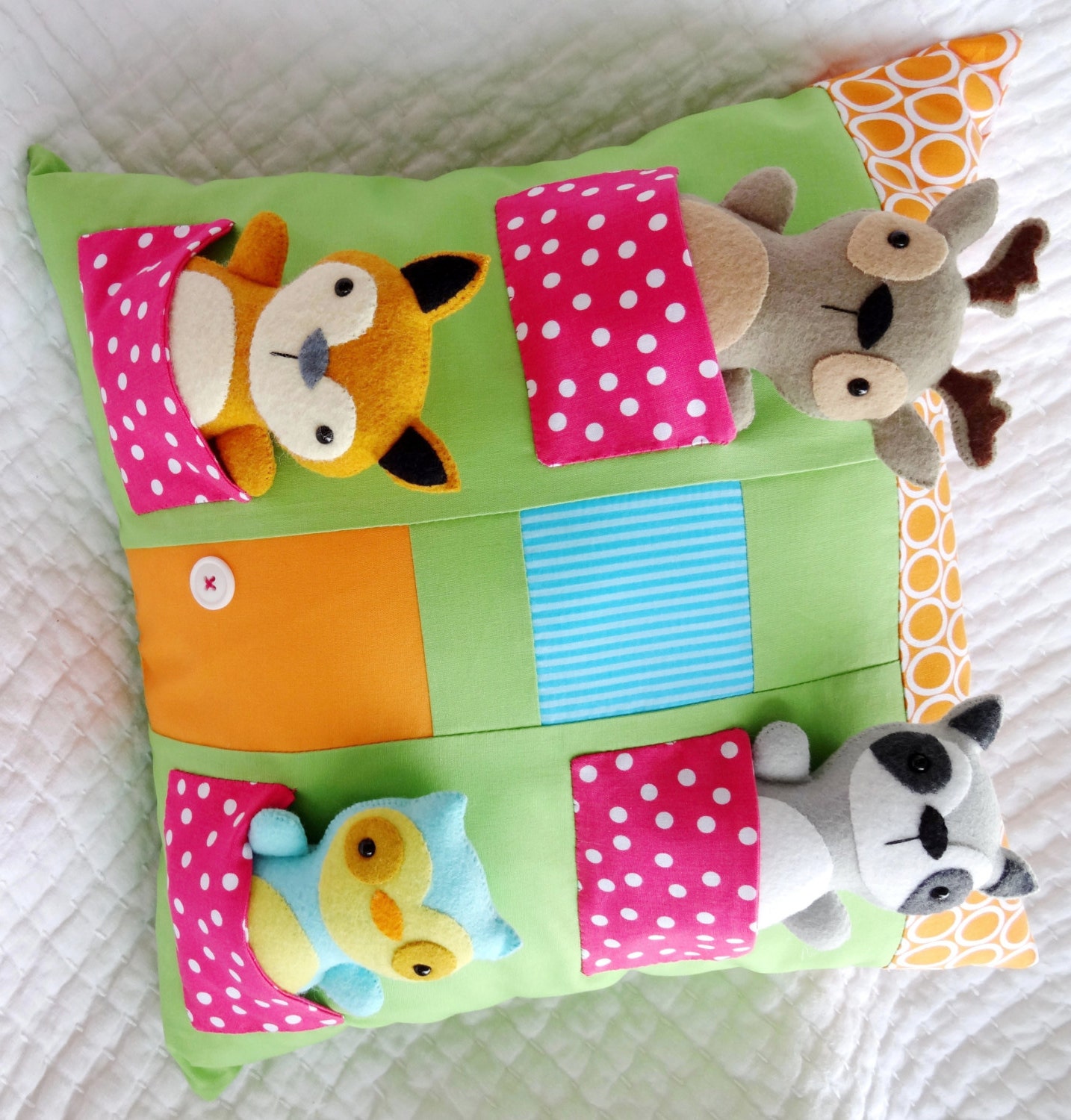 House Pillow Sewing Pattern - Tutorial - PDF Epattern - Softie Patterns ...
