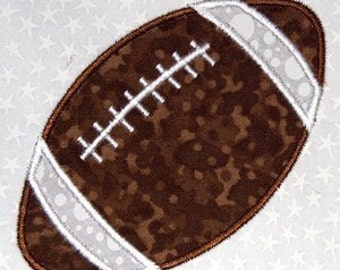 Football-machine embroidery applique design-4x4 hoop size INSTANT DOWNLOAD