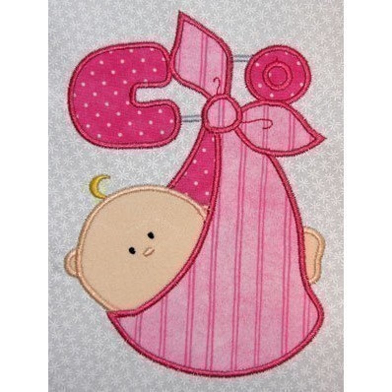 Cute Baby bundle of Joy Machine Embroidery Applique Design Etsy