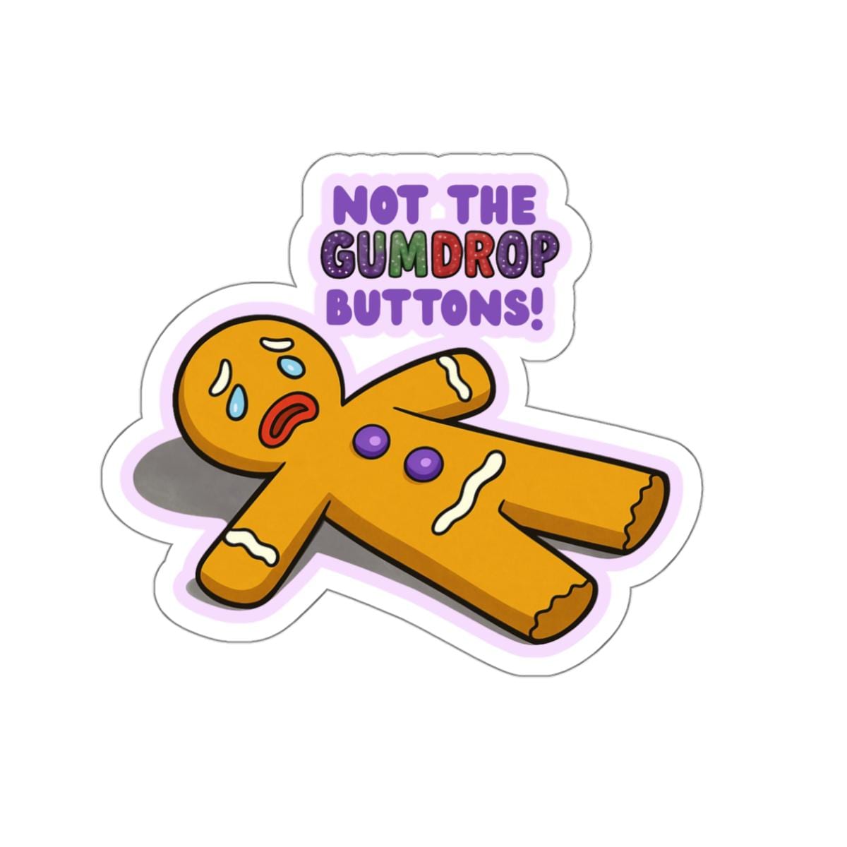 Not the Gumdrop Buttons Sticker - Funny Ogre Story-inspired Vinyl Decal ...