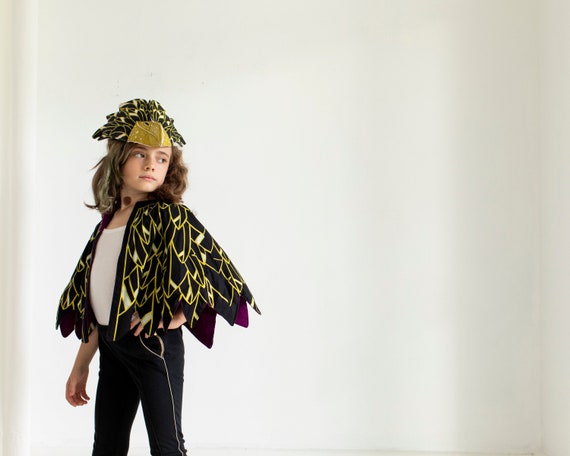 black bird wings costume