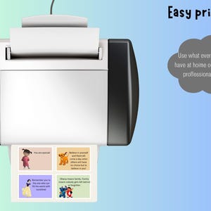 Pode incluir: Cartas imprim&iacute;veis com personagens da Disney e cita&ccedil;&otilde;es inspiradoras. Os cart&otilde;es incluem cita&ccedil;&otilde;es como "Voc&ecirc; &eacute; especial", "Acredite em si mesmo", "Lembre-se que voc&ecirc; &eacute; quem pode encher o mundo de sol", e "Ohana significa fam&iacute;lia. Fam&iacute;lia significa que ningu&eacute;m &eacute; deixado para tr&aacute;s ou esquecido."