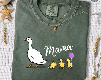 Mama Goose Shirt, Funny Mom Gift, Cute Mother's Day Sweatshirt, Cute Gift for Mom, Mother's Day Sweatshirt, Goose Mom Sweatshirt