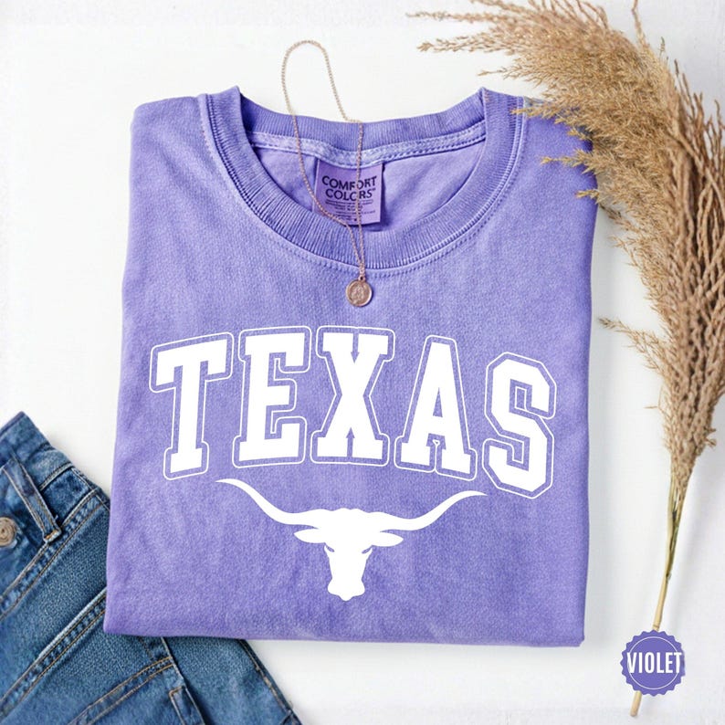 Comfort Colors® Texas Shirt, Texas Western American Sweatshirt, Texas Travel Gift image 6