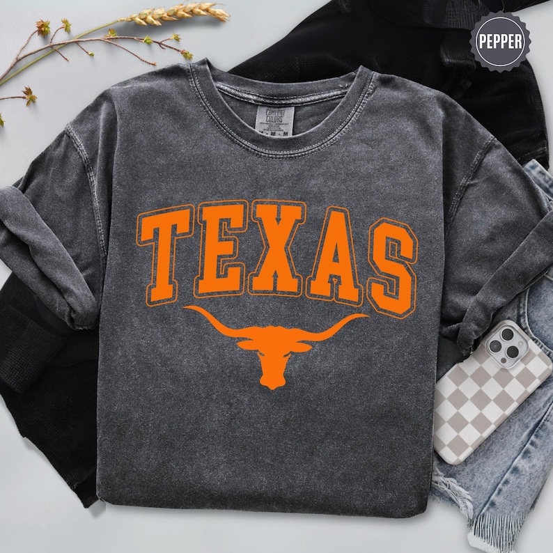 Comfort Colors® Texas Shirt, Texas Western American Sweatshirt, Texas Travel Gift image 8