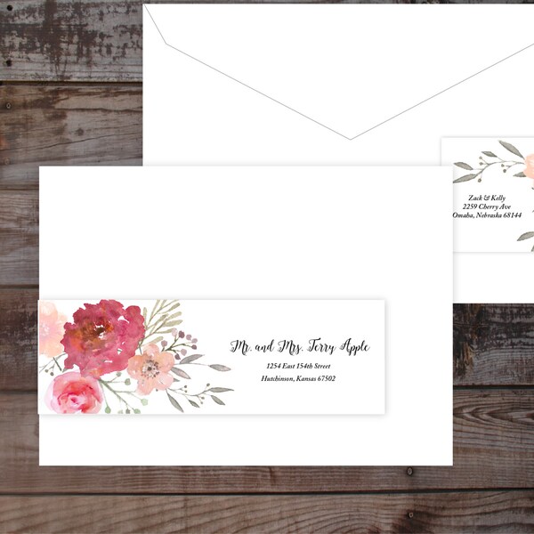 Wrap Around Labels Etsy