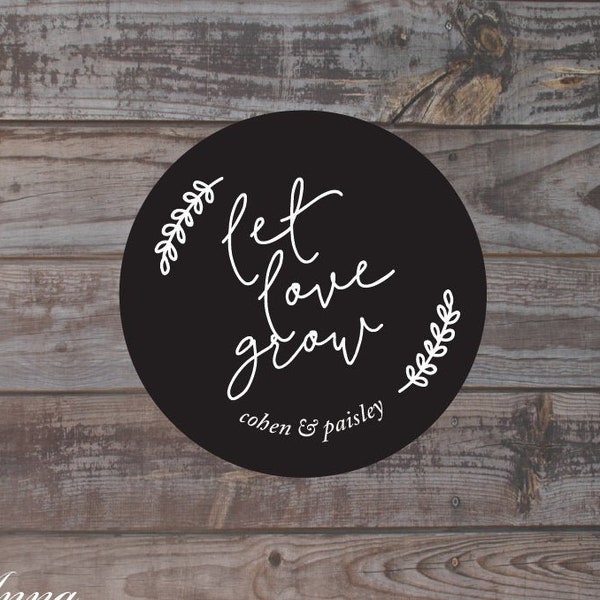 Seed Packet Sticker - Etsy