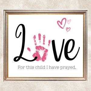 LOVE Handprint