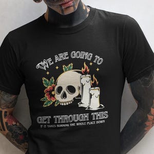 Traditional Tattoo Unisex Tee for Mental Health, Vintage Style T-Shirt, Retro Graphic Top, Tattoo Lover Gift, Traditional Ink Apparel
