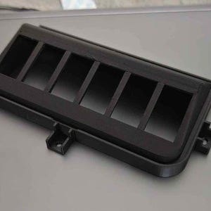 Nissan Patrol Y61 Switch Holder – 3D Printed Dashboard Mount for Carling Rocker Switches – Ready to Ship