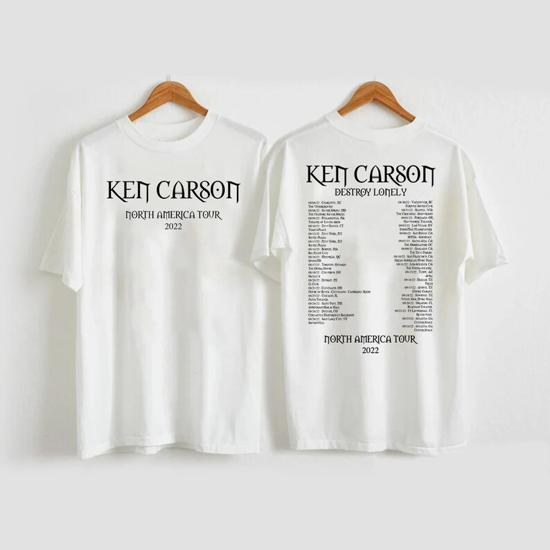 Ken Carson Tour 2022 Shirt Etsy