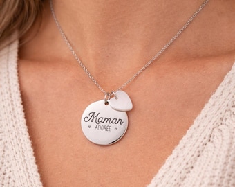 Collar personalizado para mamá. Joyería hecha a mano. Regalo para mamá, abuela, madrina, tía. Regalo del Día de la Madre, joyería personalizada.